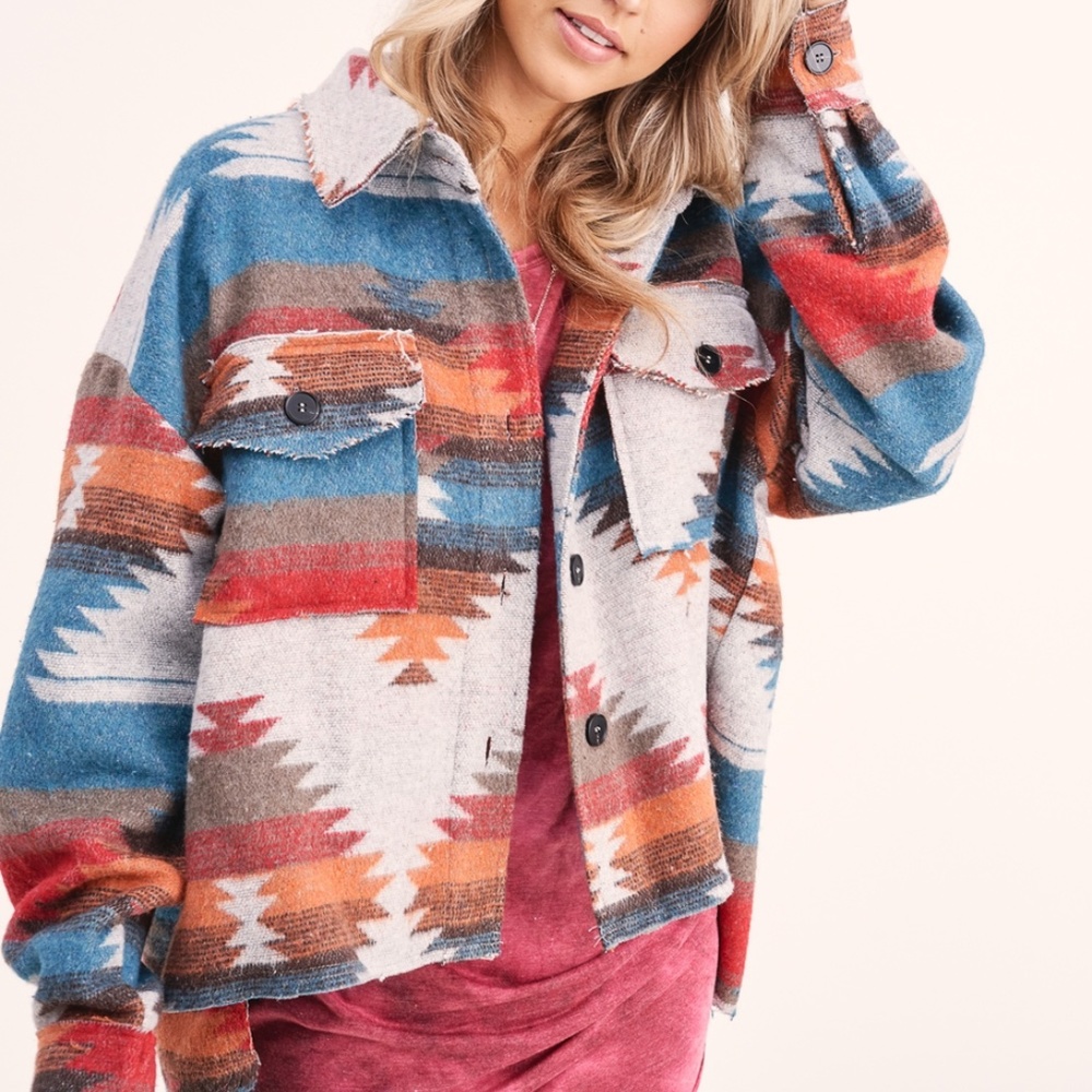 Eldorado Aztec Jacket Rust